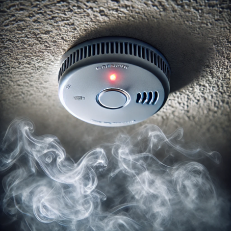 Alarme incendie et détecteur de fumée 